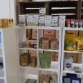 691105-2 Lots of miscellaneous from health food store - Tea, soybeans, spelled flour etc.