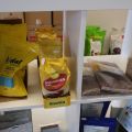 691105-7 Lots of miscellaneous from health food store - Tea, soybeans, spelled flour etc.