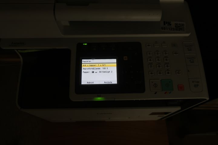 691123-3 Printer, Canon i-sensys MF8280Cw