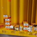 703552-5 Spark plug shelf NGK with contents