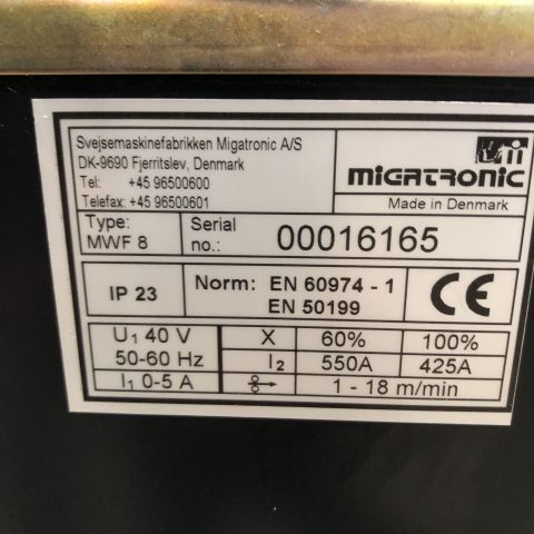 697152-13 Mig welding machine Migatronic Mig 385