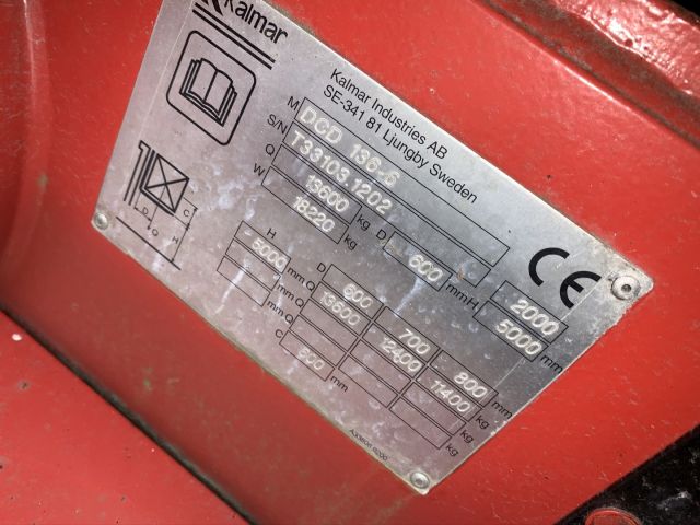 643900-19 Kalmar DCD 136-6 12 ton forklift
