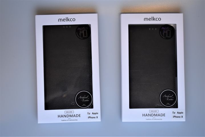 684912-1 Wallet case for iPhone X (New in box) x 2 - Melkco