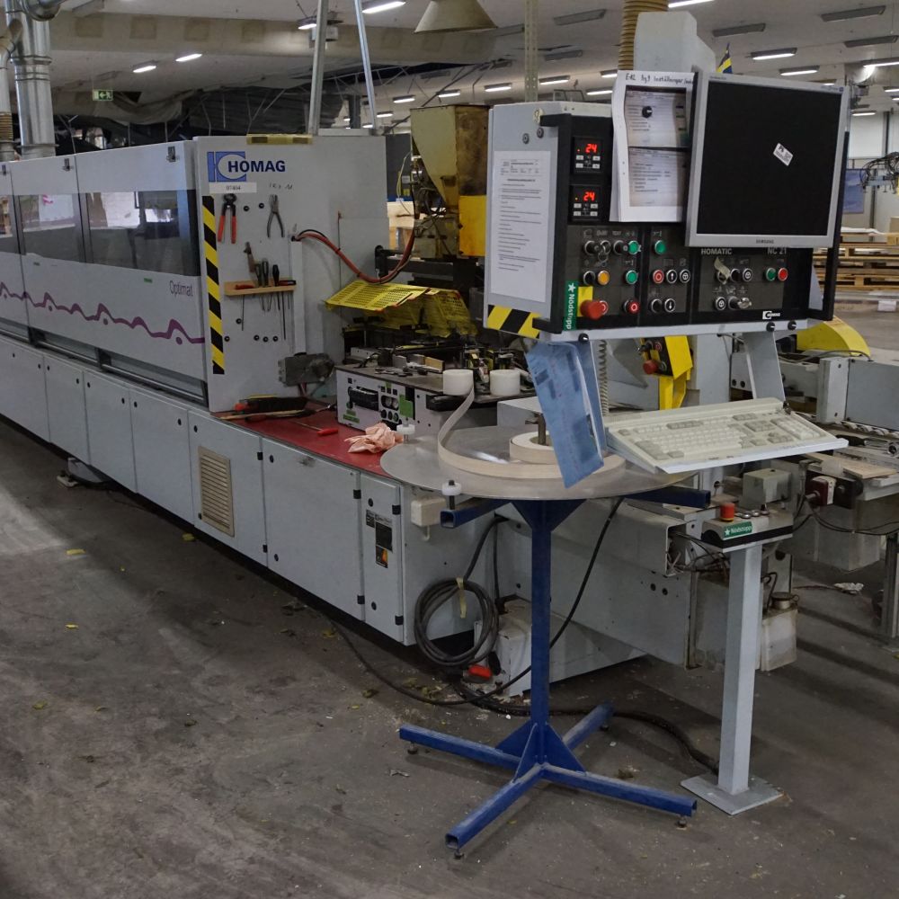 Mai.ymページページ Edge molding machine Homag Optimal KL79