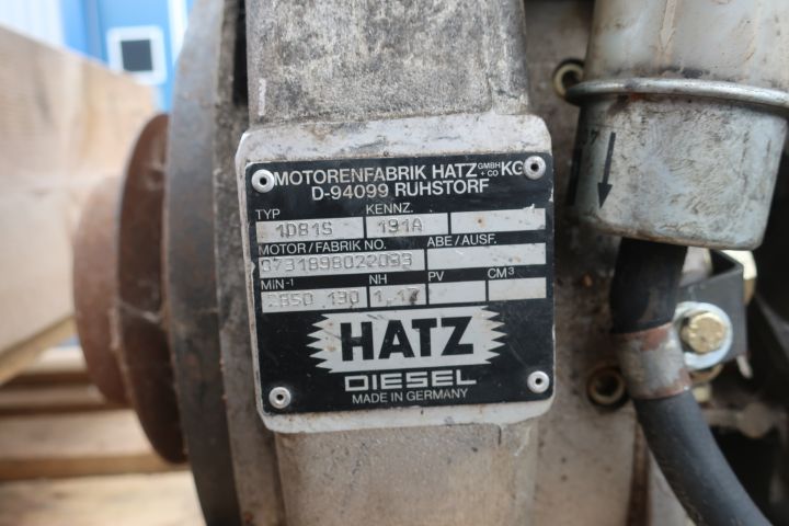 691142-4 Engine Diesel, Hatz Supra