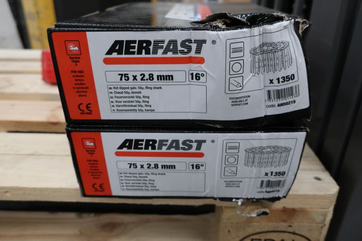 709339-2 2 pcs Wirespik Aerfast AN50215 hot-dip galvanized, 16 ° 75x2.8 mm