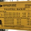 710454-5 Pallet rack - 6 sections