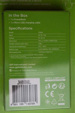 684940-4 PowerBank 5200 mAh (New in box) x 2 - GP Batteries