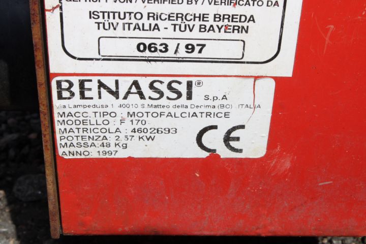 676447-2 Mower bar Benassi F170 -97