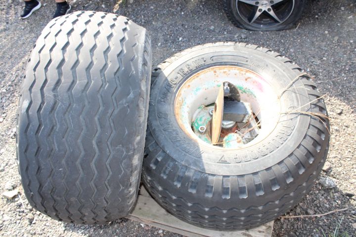 710817-2 Wagon wheels for Håkanstorp wagon