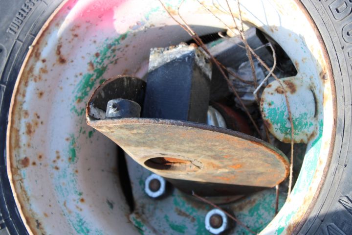 710817-3 Wagon wheels for Håkanstorp wagon