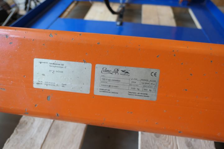 377785-6 Edmo Lift scissor table TSD1500 -2004 (300cm lifting height)