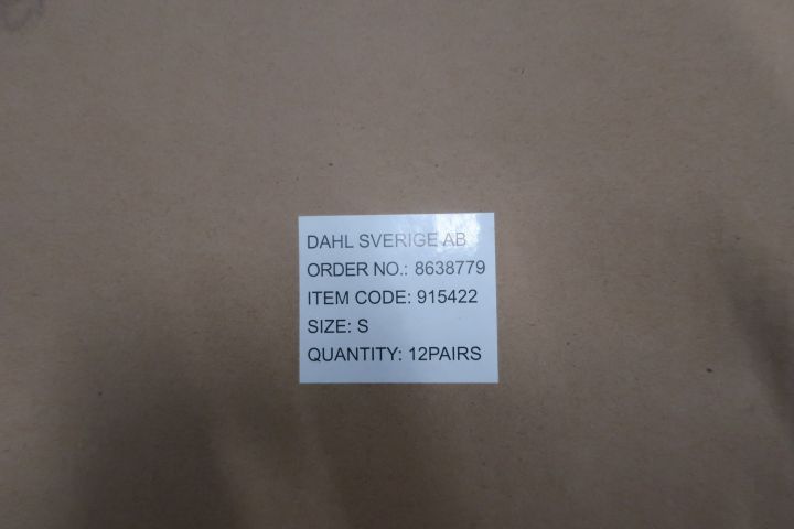 707596-2 About 700 pairs of work gloves Novipro size S