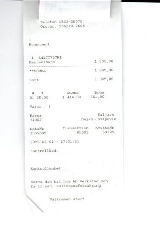 710825-83 Volvo 964 3.0, Right-hand drive -92 (WMR107)