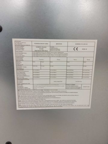 703554-10 Gasolgrill Sunwind Opal Deluxe 4001