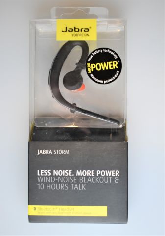 684959-1 Wireless Bluetooth Headset Black (New in box) - Jabra Storm