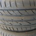 709856-3 4 tires on rim 215 / 40R17