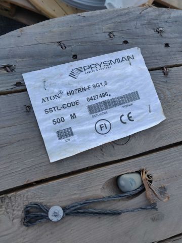 708972-6 Electrical cable VSB ATON 9G1.5 H07RN-F, 500m