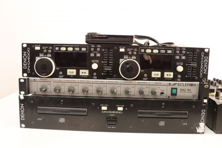669700-3 Sound system Denon DN-D4000 mixer MX-1400