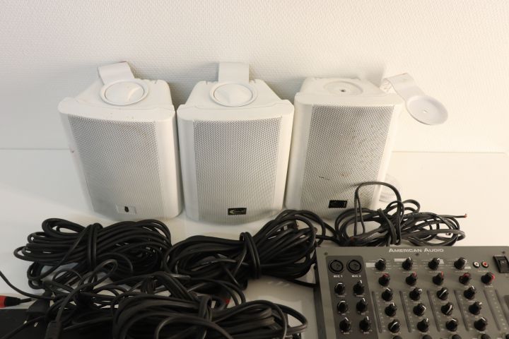 669700-5 Sound system Denon DN-D4000 mixer MX-1400