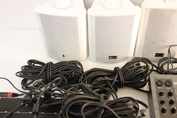 669700-6 Sound system Denon DN-D4000 mixer MX-1400