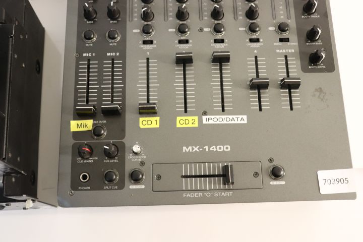 669700-8 Sound system Denon DN-D4000 mixer MX-1400