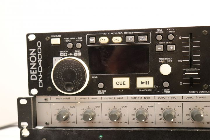669700-17 Sound system Denon DN-D4000 mixer MX-1400