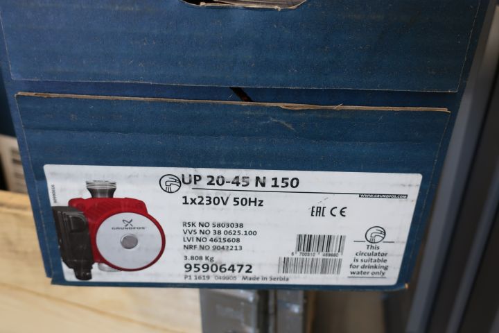 711070-2 Tap water pump Grundfos UP 20-45 N 150