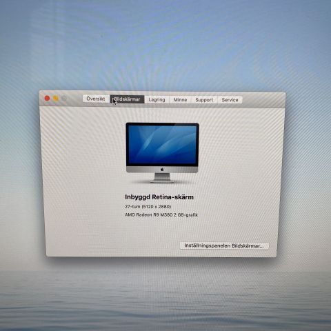 661747-11 Apple iMac Retina 5K 27 "Desktop (Late 2015) (3.2GHz / 16GB / 250GB)