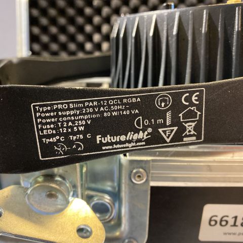 661809-3 3 pcs FUTURELIGHT PRO Slim PAR-12 QCL RGBA