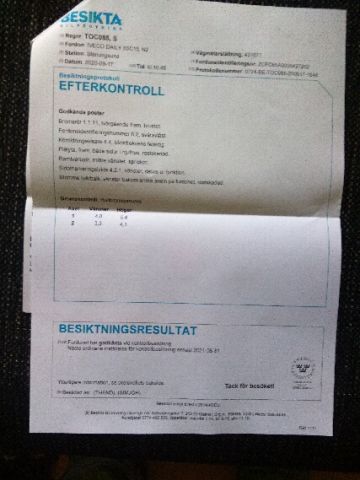 697289-36 Iveco Daily Chassis 2.8 D Manual, 146hp, 2003, 43119mil, (TOC085)