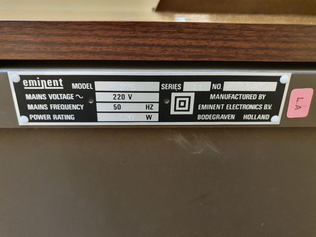 714032-5 Organ from Eminent - P275