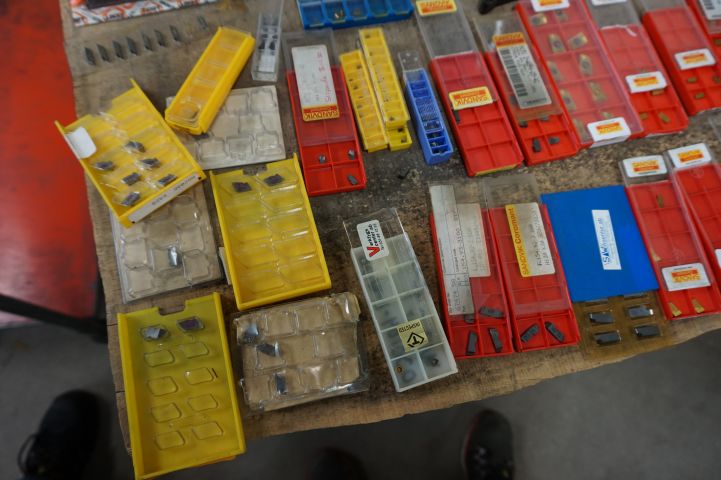 709537-7 Indexable inserts & steel holes etc. Seco, Sandvik etc.