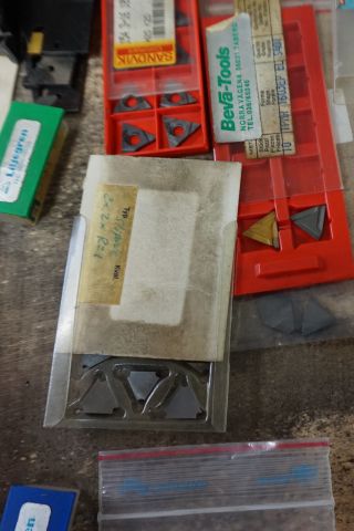 709537-14 Indexable inserts & steel holes etc. Seco, Sandvik etc.