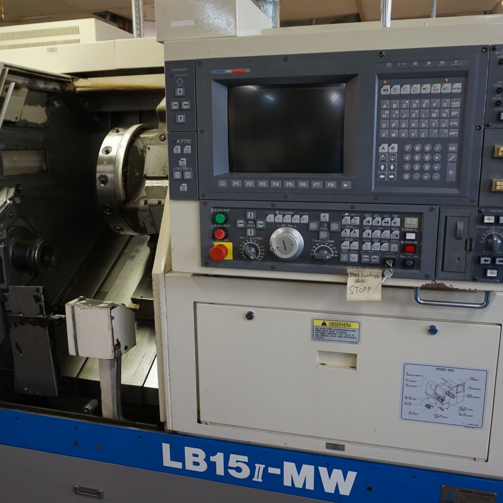 CNC lathe Okuma LB-15II-MW | PS Auction
