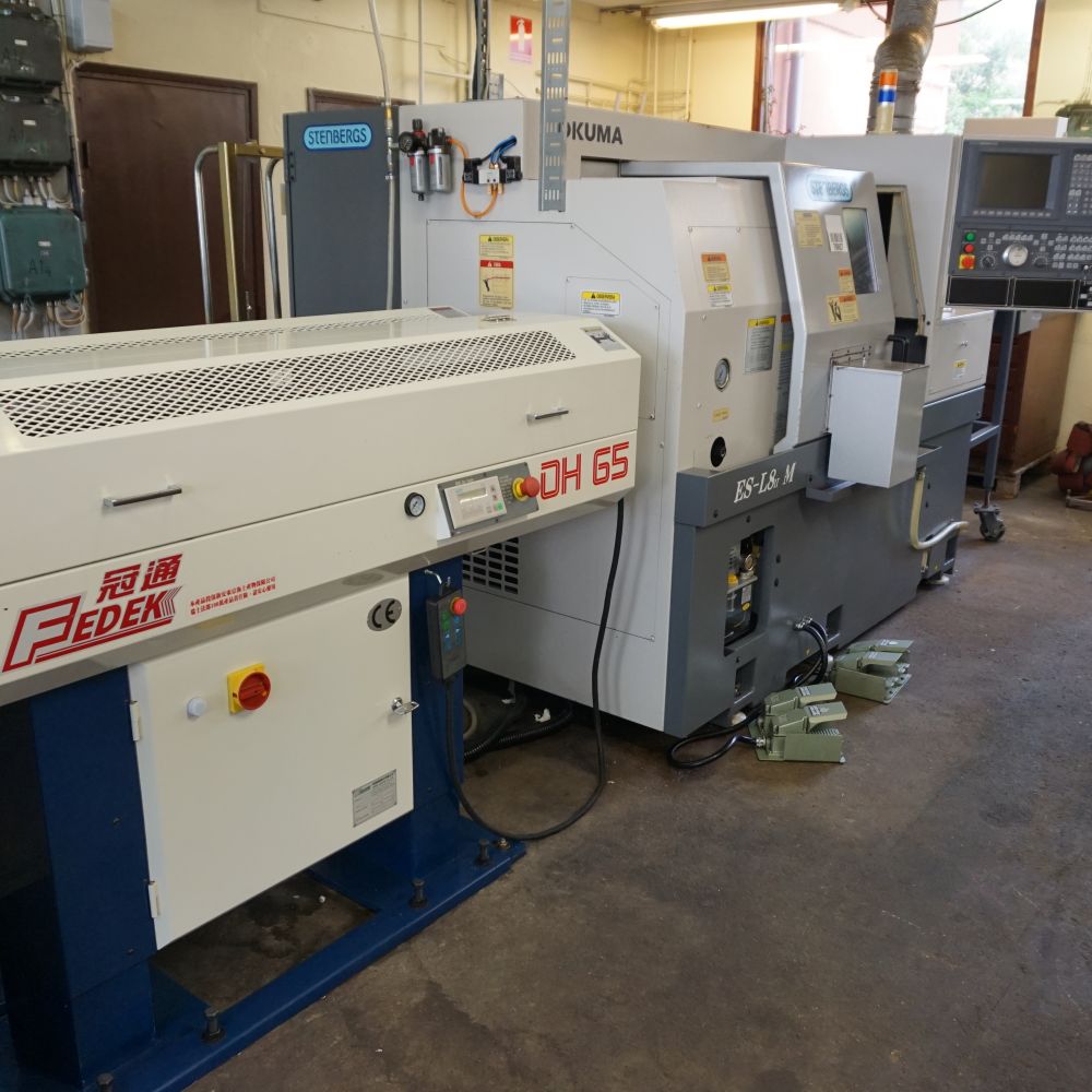 CNC lathe Okuma ES-L8II-M | PS Auction