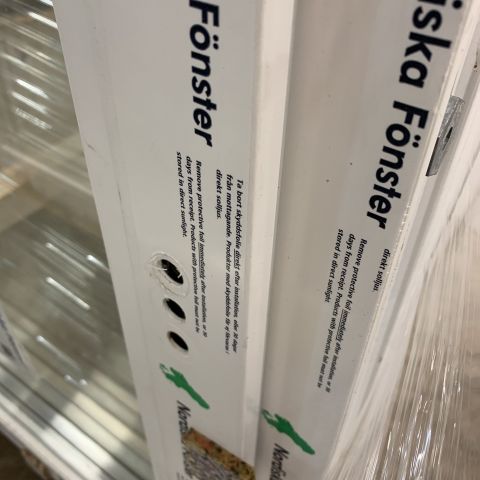 714468-5 2 pcs Fjord Openable 1-air PVC window 3-glass 1080x1280