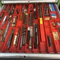 709723-3 Workshop cabinet LISTA with reamers, drill