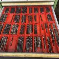 709723-6 Workshop cabinet LISTA with reamers, drill
