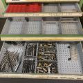 709723-8 Workshop cabinet LISTA with reamers, drill
