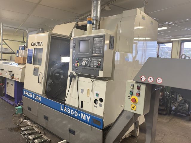 709795-2 CNC lathe Okuma Space Turn LB300-MY