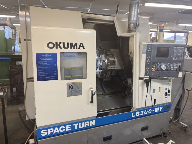 709795-3 CNC lathe Okuma Space Turn LB300-MY