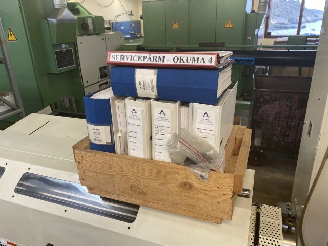 709795-12 CNC lathe Okuma Space Turn LB300-MY