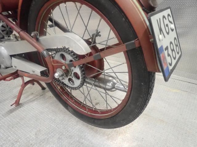 618415-7 Veteran Motorcycle MONARK-JB M / 77 -1952 Reg: KGS388