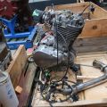 691332-1 Motorcycle engine Suzuki 652cm³