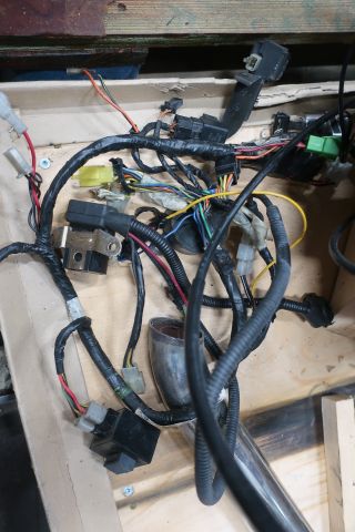 691332-3 Motorcycle engine Suzuki 652cm³