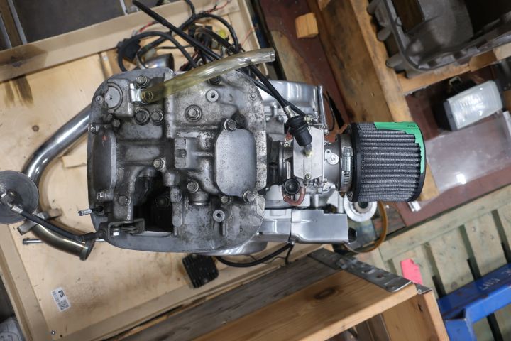 691332-7 Motorcycle engine Suzuki 652cm³