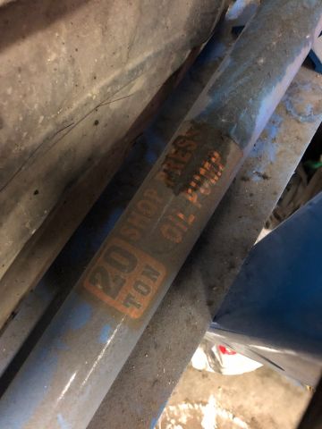 714829-4 Workshop press from Twin Busch 20ton