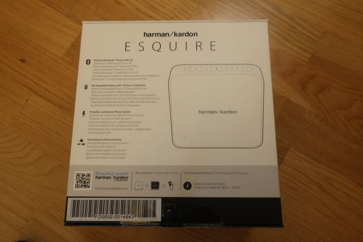 691384-10 Bluetooth speaker, Harman Kardon Esquire