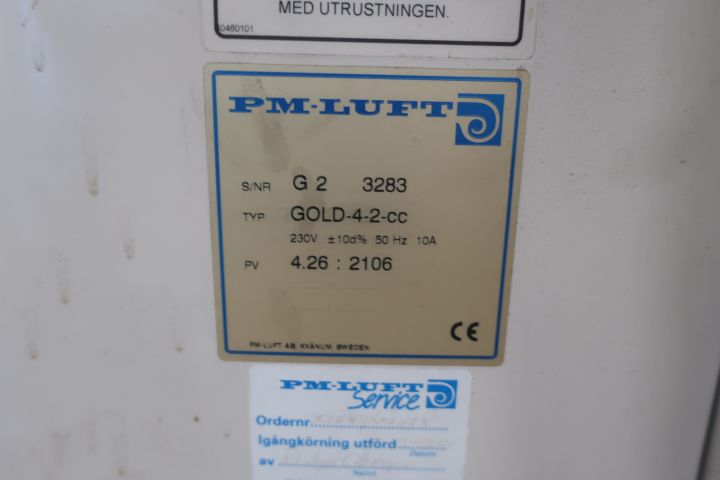 714459-8 Ventilationsaggregat PM-LUFT Gold-4-2-CC